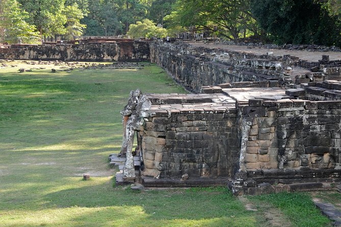 1-Day Angkor Wat Sunrise & All Interesting Temples Private Tour - The terraces reveal Angkor Thom’s public side