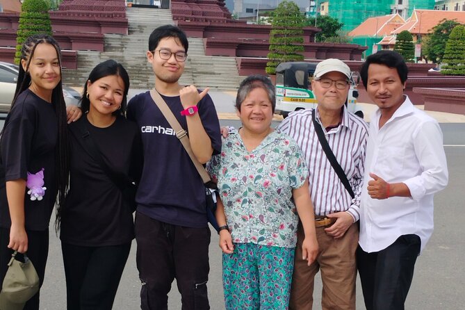 10 Stop Phnom Penh Tour by Tuk-Tuk, includes S21 & Killing Fields - The National Museum from the outside