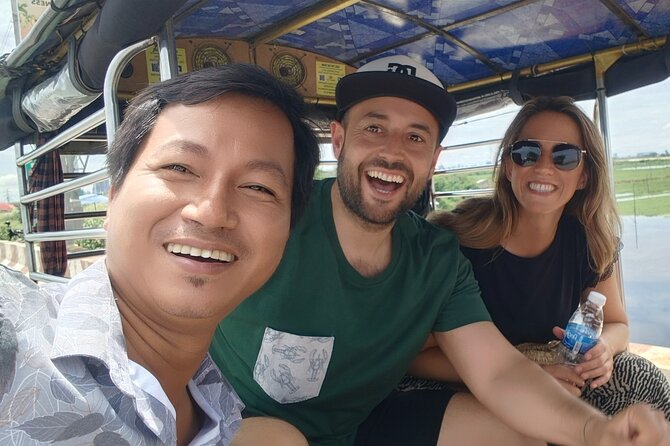 10 Stop Phnom Penh Tour by Tuk-Tuk, includes S21 & Killing Fields - The 45-minute ride to Choeung Ek