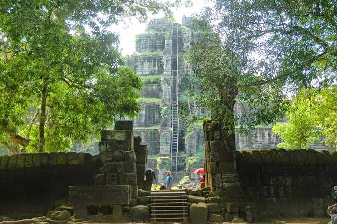 2-Day Adventure to Beng Mealea, Koh Ker, and Preah Vihear - Koh Ker and the pyramid of the old Khmer capital