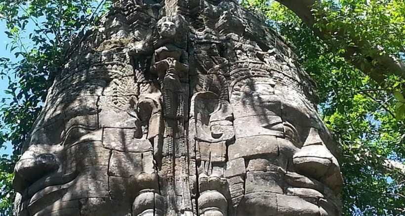 2-Days Angkor & Banteay Srei & Kulen Mountian Waterfall Tour - Phnom Kulen and the ancient city of Mahendraparvata