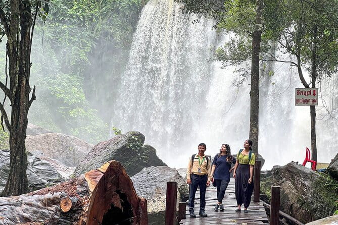 3 Day Angkor Wat Kulen Mountain Beng Mealea and Floating village - Day 2: Kulen Mountain, waterfall, and Beng Mealea