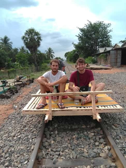 A day tour through Battambang/Local area and landmarks - Riding Battambang’s bamboo train
