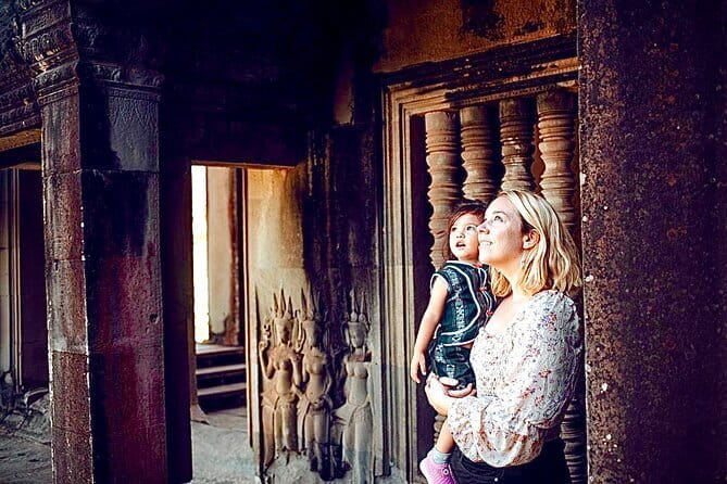 A Day Trip to Angkor Wat, Bayon, Taprohm from Phnom Penh - Buying the $37 Angkor temple pass