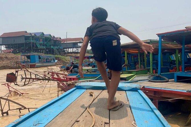 A Journey to Tonle Sap Through Kampong Phluk Floating Village - Arriving at Kampong Phluk’s stilted homes