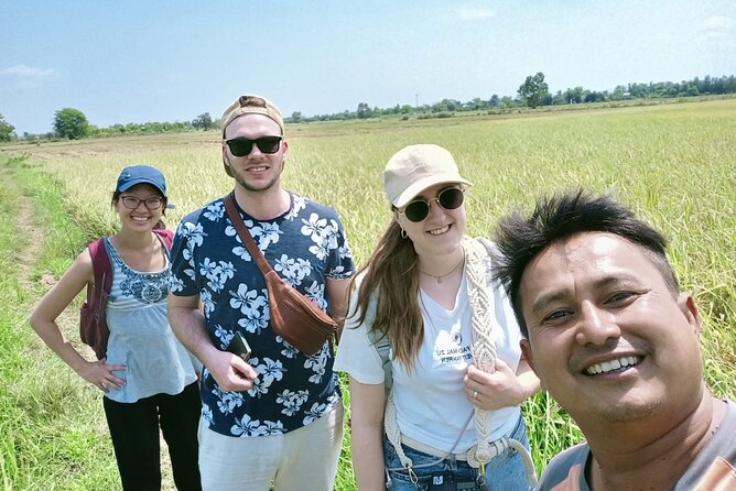 AfternoonTour.Bamboo train.killing cave with Secret bat cave - Fruit farms and Cambodia’s working countryside