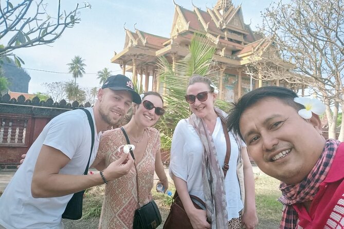 AfternoonTour.Bamboo train.killing cave with Secret bat cave - The secret bat cave at sunset