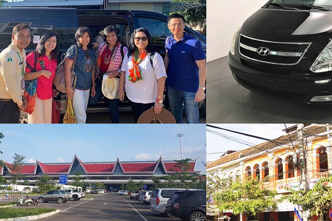Airport SAI Siem reap City Transfer with Private car - The ride from Siem Reap town to SAI Airport
