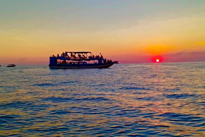 Amazing Tour To Kulen Mountain Waterfall, Sunset at Kompong Plok Foating Village - Phnom Kulen waterfall: four hours among the main sights