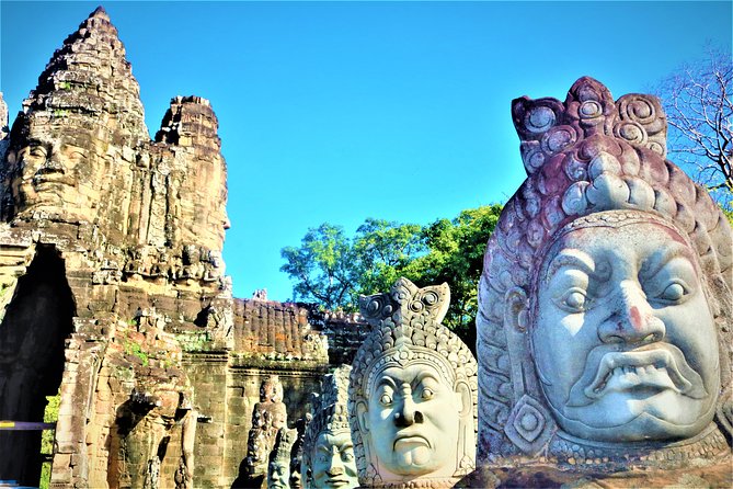 Angkor 2-Day Sunset & Sunrise Small-Group Tour - Angkor Thom, the South Gate, and the Royal Center