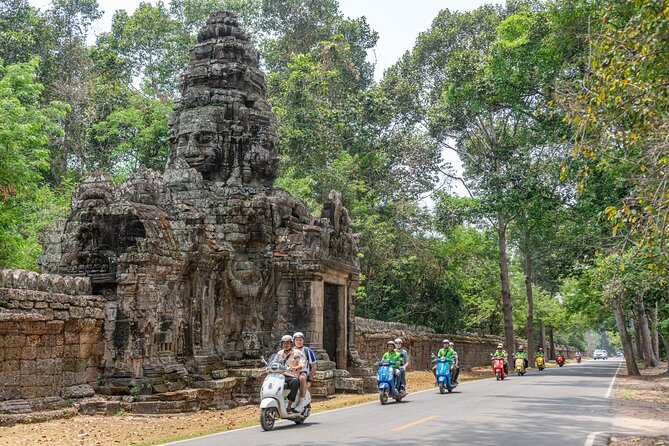 Angkor Adventure Vespa Tour / Tuk Tuk or Car - Ta Prohm: Tree roots and the Tomb Raider effect