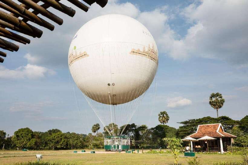 Angkor Balloon Sunrise or Sunset ride and Pick up/Drop off - What the 30-minute duration really means