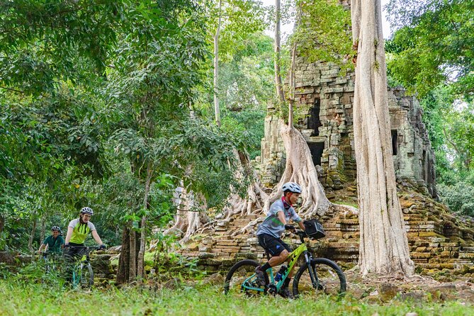 Angkor Bike & Gondola Ride at Twilight - The dragon boat on Angkor Thom’s moat