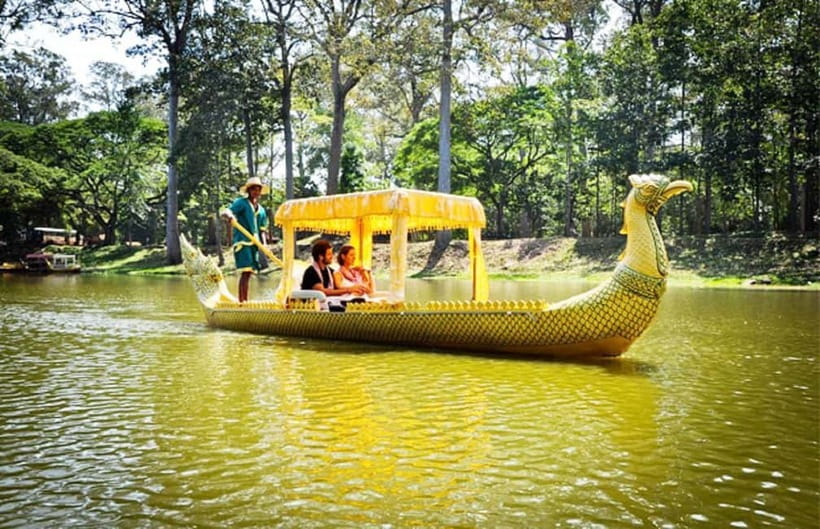 Angkor Bike tour & Gondola Sunset Boat - Guide Bun and the value of a personal pace