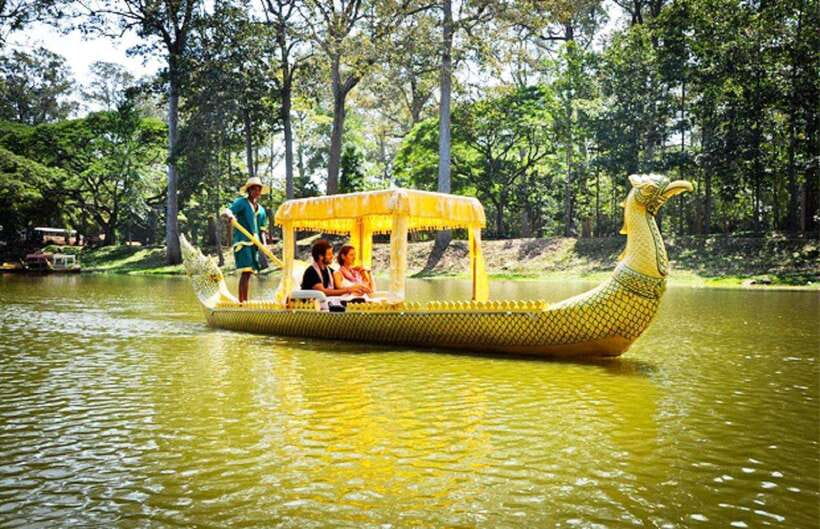 Angkor Bike tour & Gondola Sunset Boat w/ Drinks & Snack - What $46 includes, and what it does not
