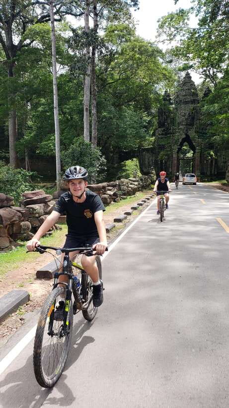 Angkor Jungle Biking Adventure Private Cycling Tour - From Siem Reap to the Angkor Park entrance