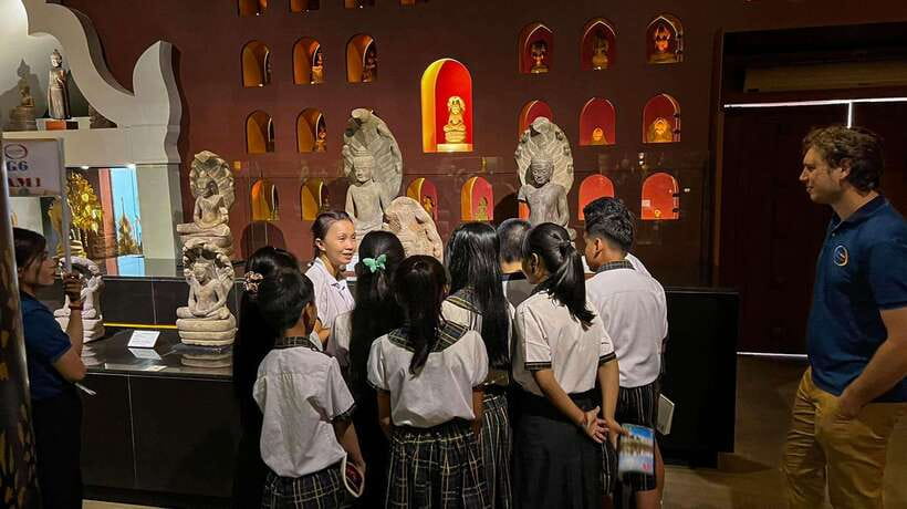 Angkor National Museum Ticket with pick up and drop off - Understanding Angkor Wat and Angkor Thom indoors