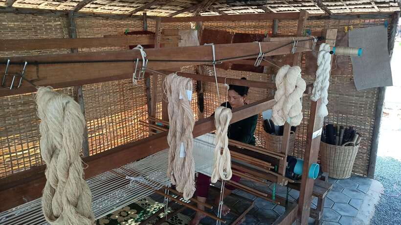 Angkor Silk Farm & Lotus Silk Farm: Siem Reap Discovery Tour - Angkor Silk Farm: from mulberry leaves to woven cloth