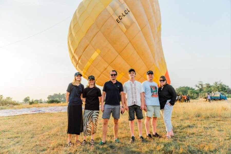 Angkor Stunning Hot Air Balloon - What the ride feels like in the air