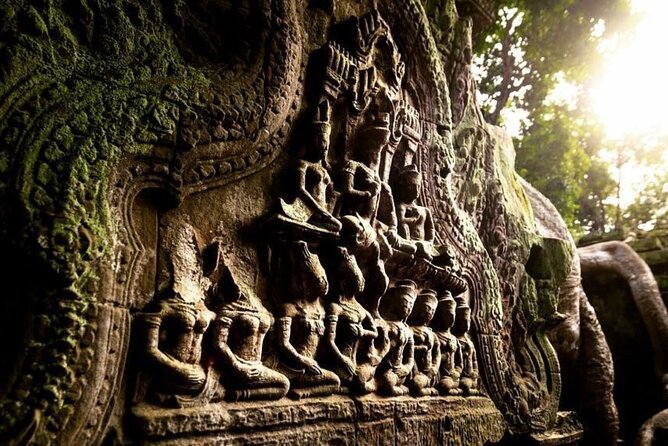Angkor Sunrise Half-Day Tour with Private Vehicles & Tour Guide - Bayon and its calm stone faces