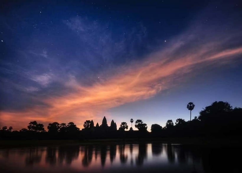 Angkor Sunrise or Sunset Tour (includes breakfast or lunch) - Breakfast Beside Srah Srang’s Reflection Pool
