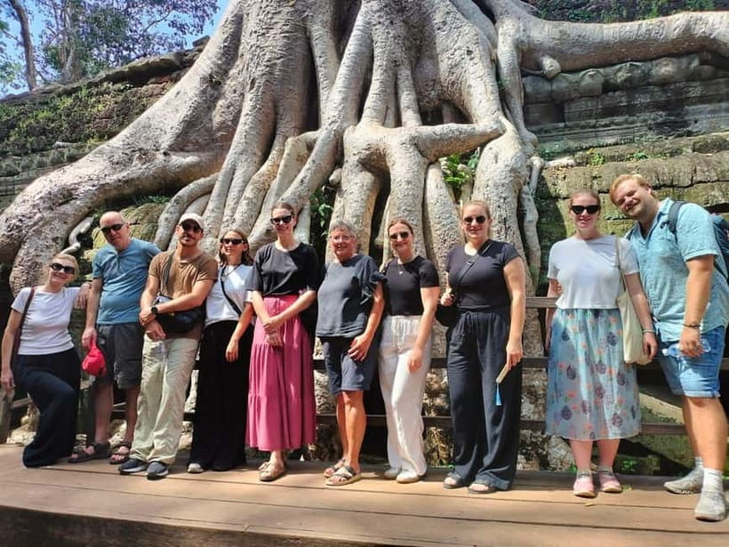 Angkor Sunrise or Sunset Tour (includes breakfast or lunch) - Bayon’s Stone Faces At Angkor Thom