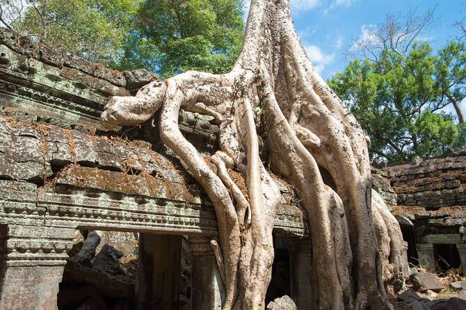 Angkor Thom Ta Prohm and Sunset in Angkor Wat Golden Hour Tour - Angkor Wat saves the grandest setting for sunset