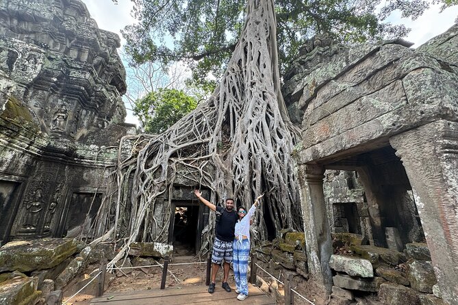 Angkor Wat 1-Day Tour by Private Car or Minivan - Water, coconuts, snacks, and the cold towel