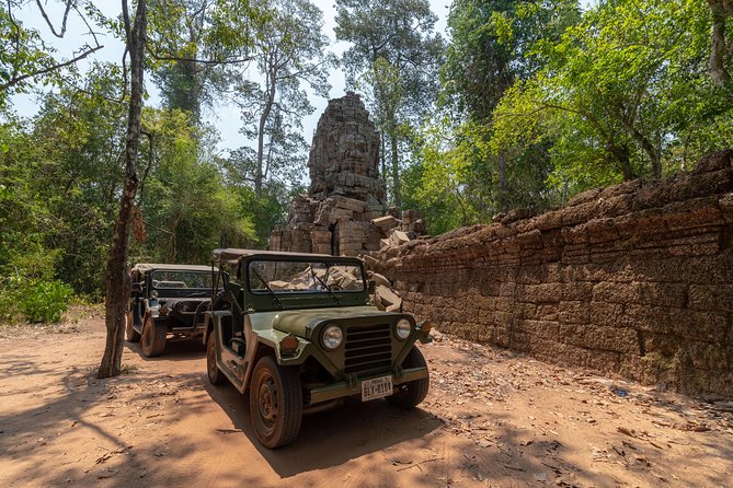 Angkor Wat by Vintage Jeep – Private Tour - Ta Prohm and the roots around the ruins