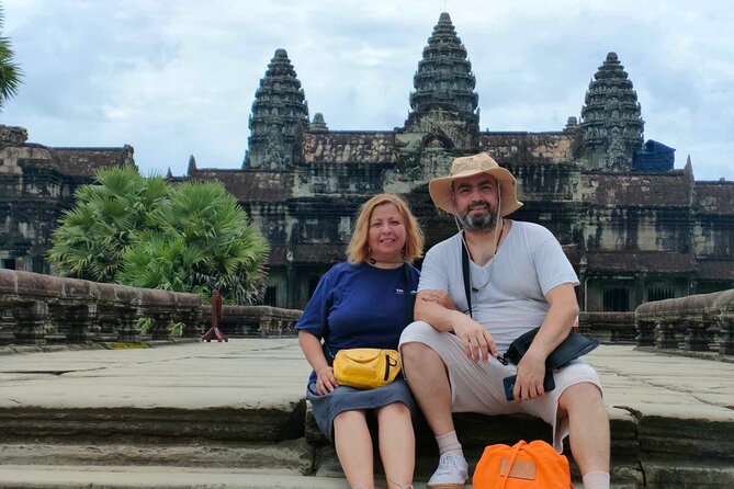 Angkor Wat full Day 'Small Group with sunset & Tour Guide - A long day in heat, with useful comfort stops