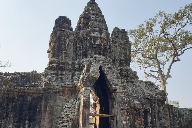 Angkor Wat Full Day Tour in Siem Reap Small-Group - Angkor Thom’s South Gate explains the city entrance