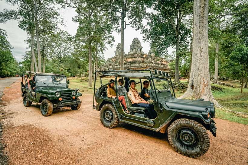 Angkor Wat: Guided Jeep Tour Inclusive lunch at local house - How the jeep changes the day