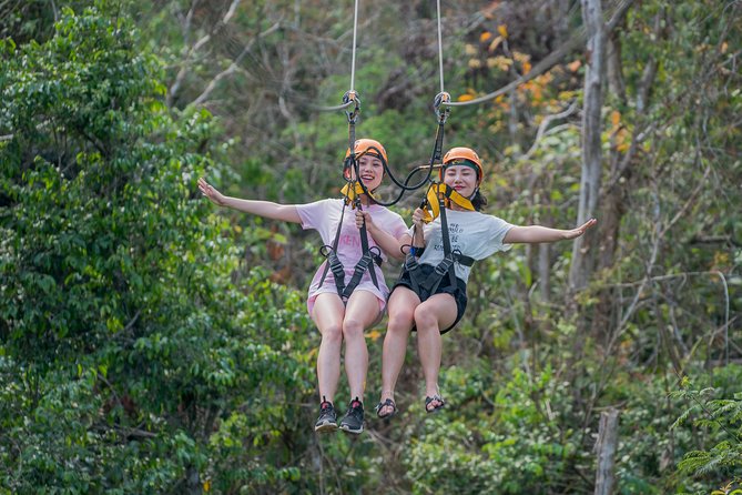 Angkor Wat Park Zip Line Adventure in Siem Reap - Safety instruction from Chay, Nuy, and the rest of the team