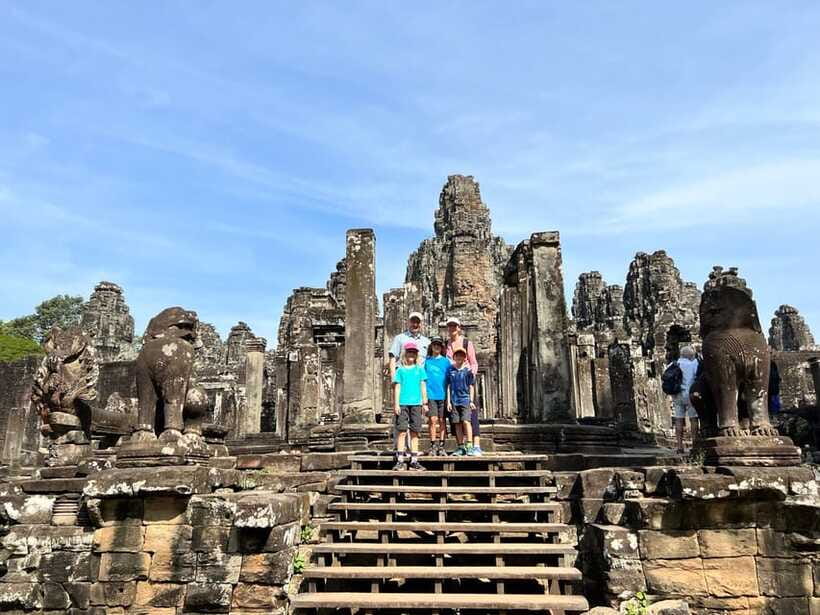 Angkor Wat Sunrise Bike Tour With Lunch Included - 8:00 am: South Gate And The Faces Of Bayon