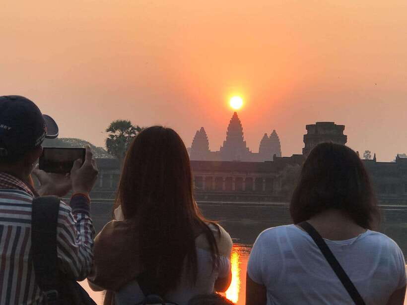 Angkor Wat Sunrise by Vintage Jeep – Private Tour - Ta Prohm before the crowds gather