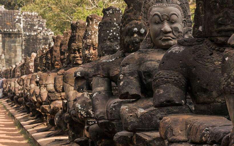 Angkor Wat Sunrise Private Tuktuk Tour in Siem Reap - Ta Keo and the final ride to Siem Reap