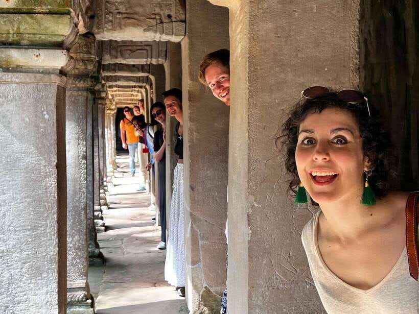 Angkor Wat: Sunrise: Ta Prohm and Bayon Temple Tour - Guides, vehicles, and the small touches