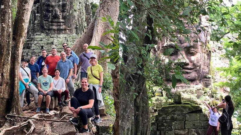 Angkor Wat: Sunrise: Ta Prohm and Bayon Temple Tour - Angkor Wat before the crowds arrive