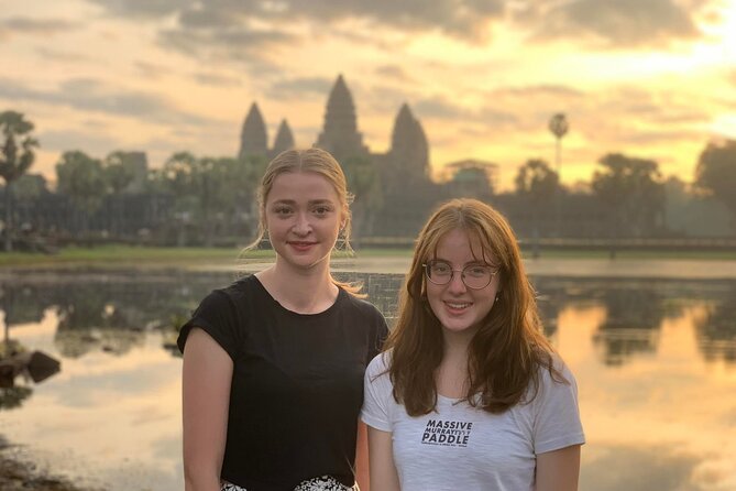 Angkor World Heritage with Sunrise - Small Group - A simple breakfast break outside Angkor Wat