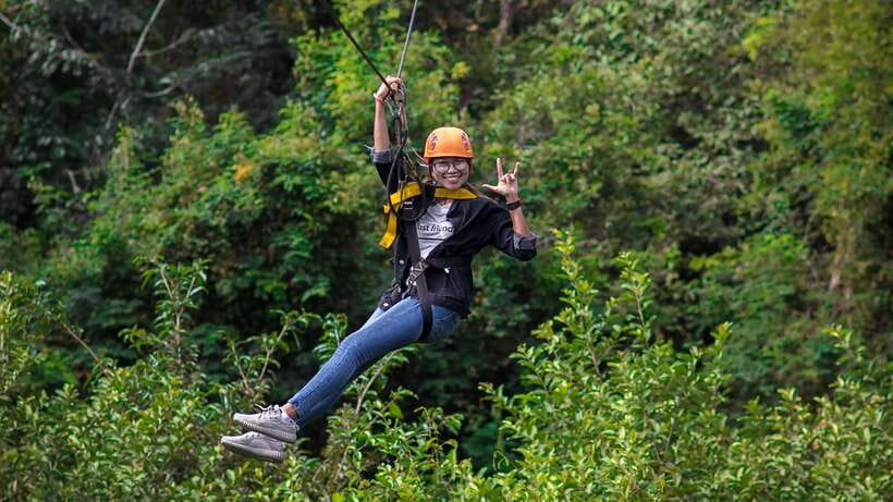 Angkor Zipline Eco-Adventure Canopy Tour - Choosing between the Silver and Gold Courses
