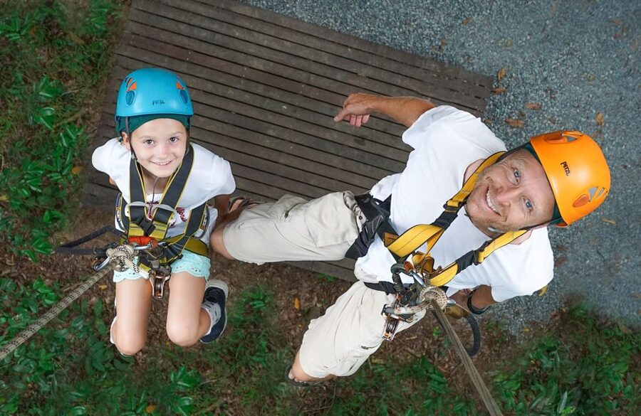 Angkor Zipline Eco-Adventure Canopy Tour - Bridges add balance to the ziplining