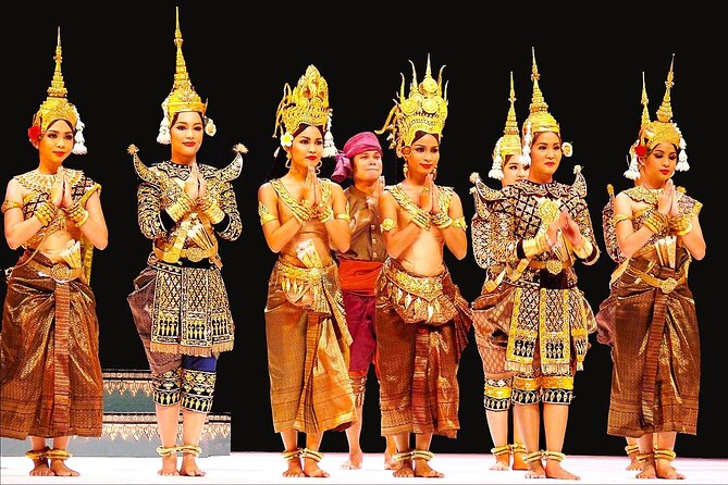 Apsara Dance Show with Dinner by Tuk-Tuk Roundtrip Transfer - The Five Traditional Performances