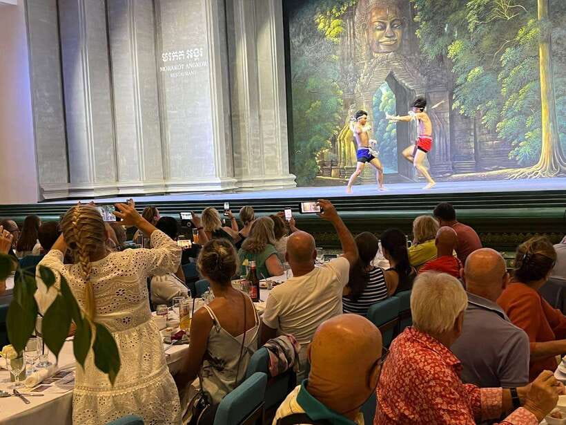 Apsara Performance Including Buffet Dinner & Hotel Pick up - The large-venue question