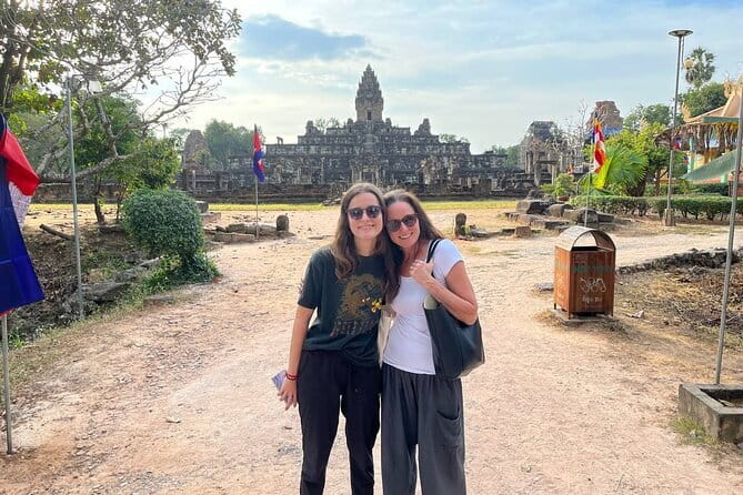 Bakong Temples & Floating Village Tour - Lolei and Preah Ko show an earlier Khmer style