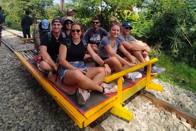 Battambang Tuk Tuk tour: Bambootrain, Killing & Bat Caves,Sunset - Lunch, rice products, and unusual local tastes