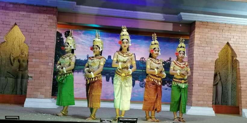 Buffet Dinner Apsara Show with hotel transfers - From hotel pickup to Amazon Angkor