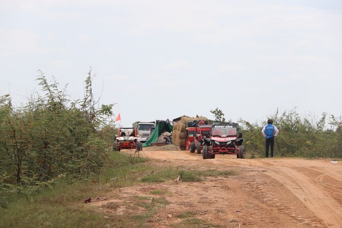 Cambodia Buggy Sunset Tour Experience around Siem Reap - Rice Fields and the Lake at Sunset