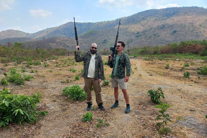 Cambodia experience shooting range outdoor - Leaving Phnom Penh by air-conditioned vehicle