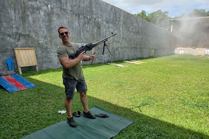 Cambodia experience shooting range outdoor - Arrival at Phnom Penh’s largest shooting range