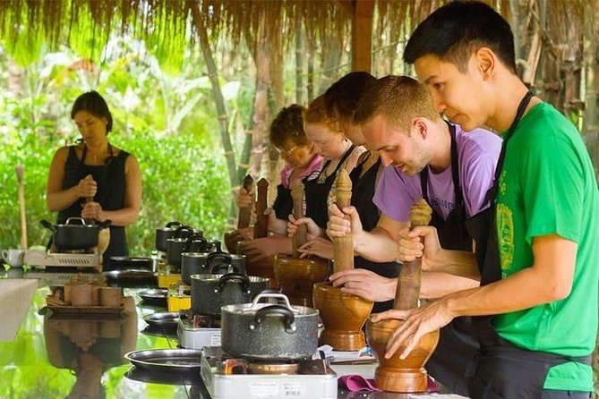 Cambodian Private Cooking Class at a Local's Home - Cooking fish amok, soup, salad, and dessert